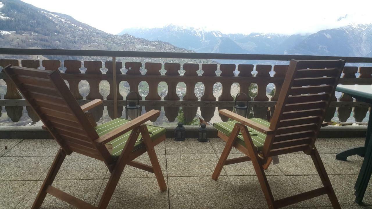 Appartement D'Une Chambre Avec Vue Imprenable - Veysonnaz Exterior photo